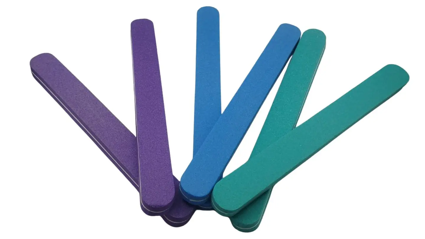 Limas unicolor x 12 resistentes y profesional 4