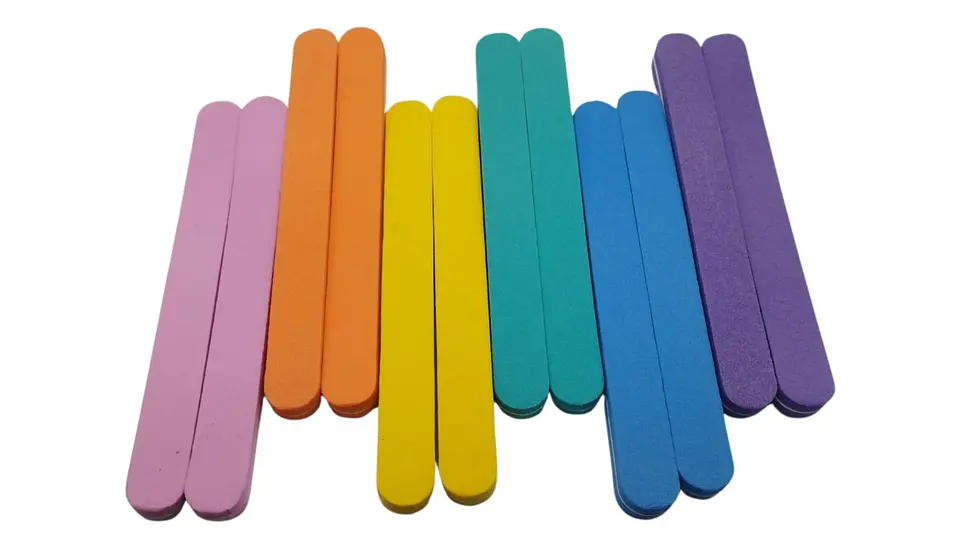 Limas unicolor x 12 resistentes y profesional 5