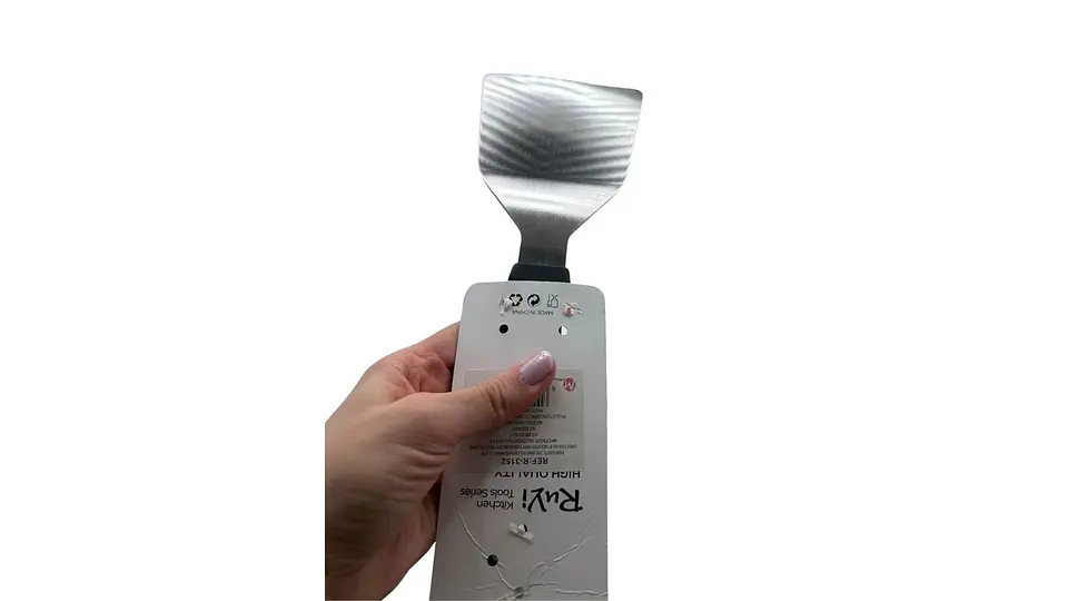 Espátula de Cocina en Acero Inoxidable Resistente Moderno 3
