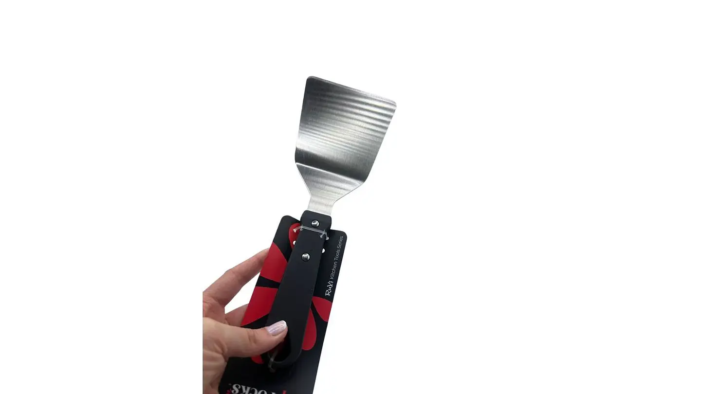 Espátula de Cocina en Acero Inoxidable Resistente Moderno 4