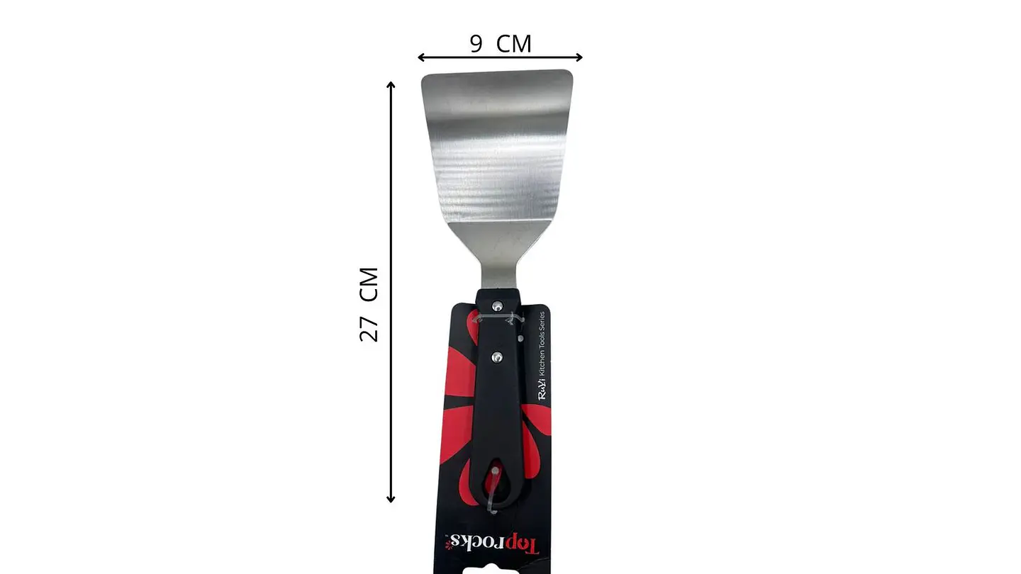 Espátula de Cocina en Acero Inoxidable Resistente Moderno 6