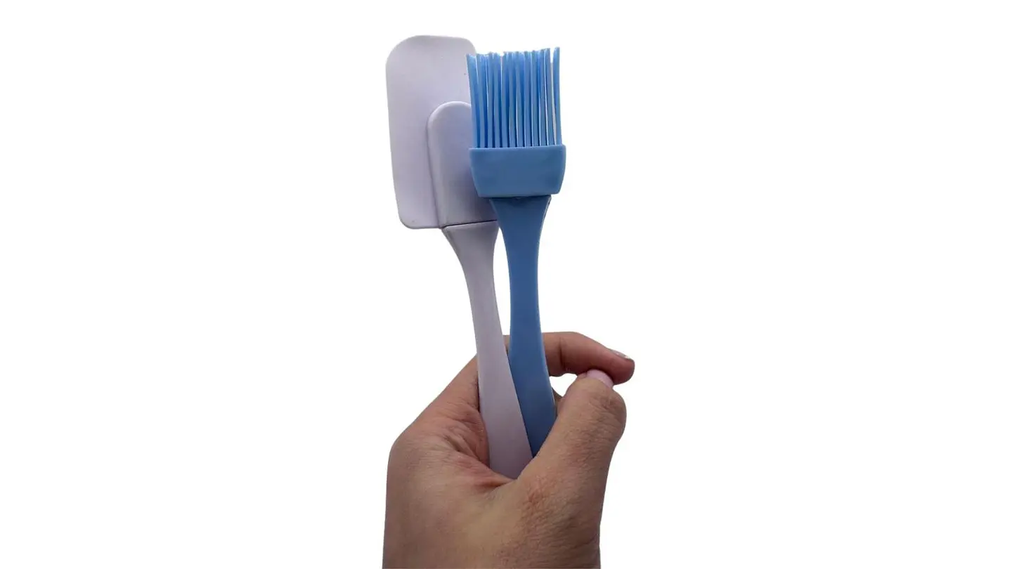 Set Espátula y Brocha de Silicona para Cocina Práctico 2