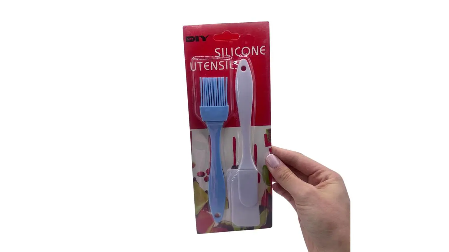 Set Espátula y Brocha de Silicona para Cocina Práctico 5