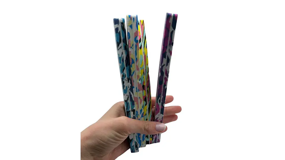 Set de 4 Limas Multicolor para Uñas Prácticas y Resistente 5