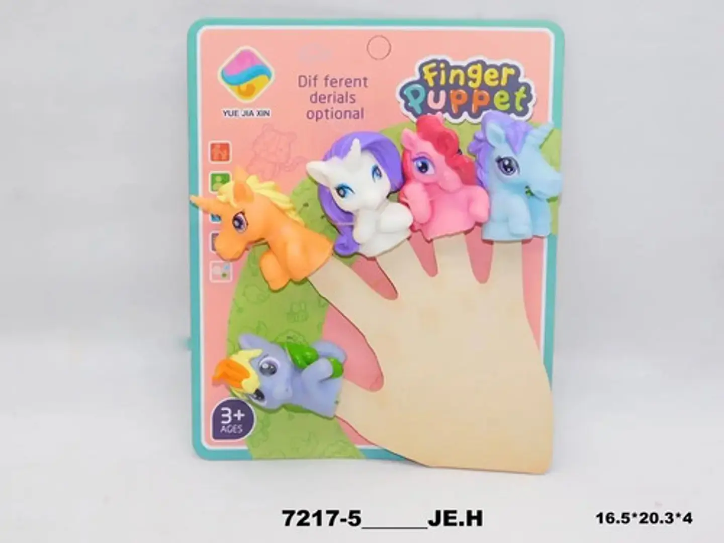  Títere Pony X 5 Para Dedos Regalo Niños  2
