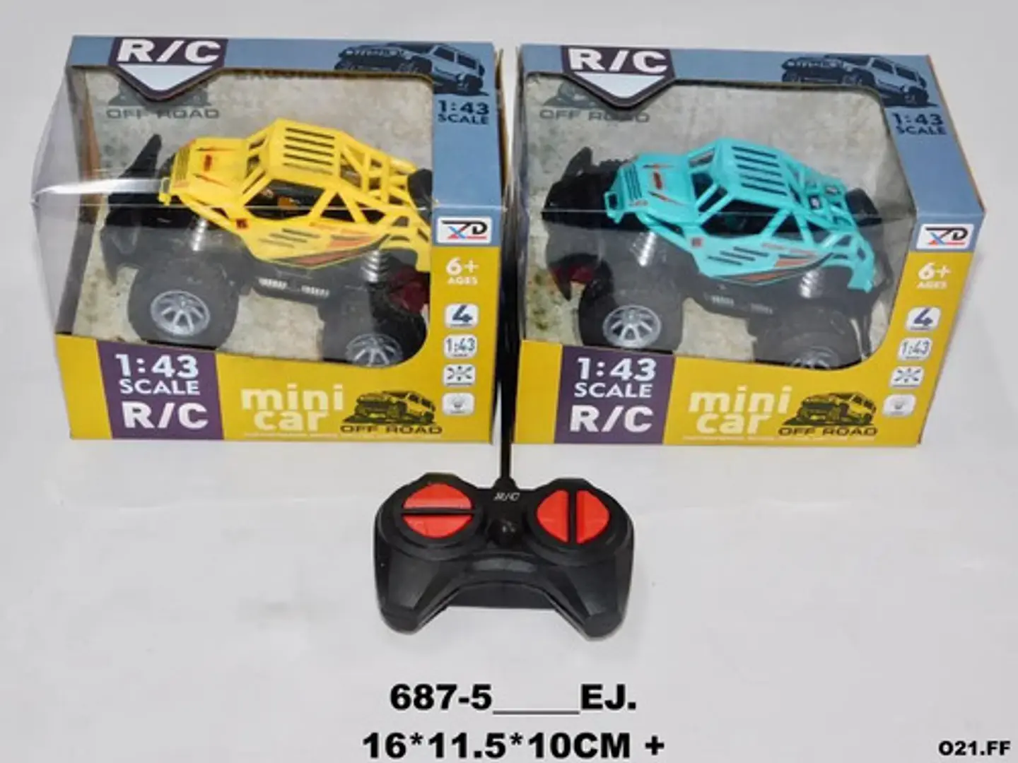 Jeep A Control Remoto Recargable  Crooss Country 3