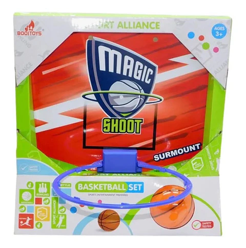Cancha Tablero Basketball Canasta Encestar Juguete 