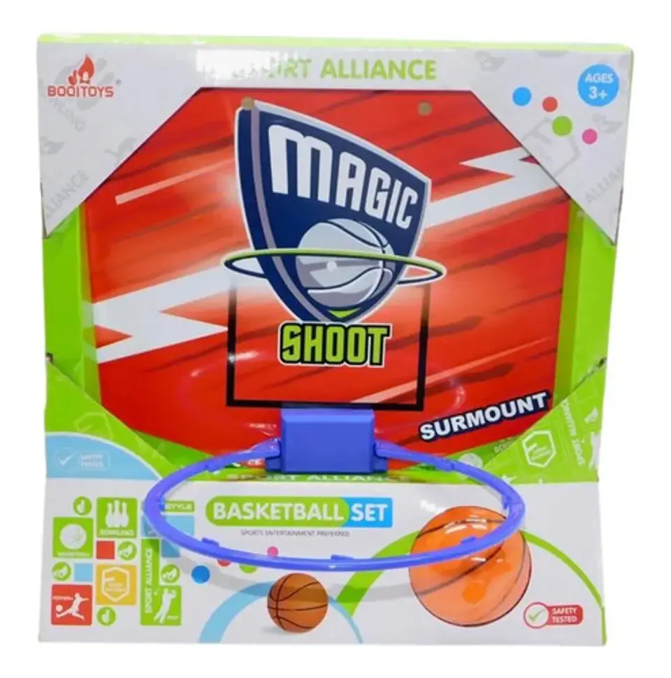 Cancha Tablero Basketball Canasta Encestar Juguete  1