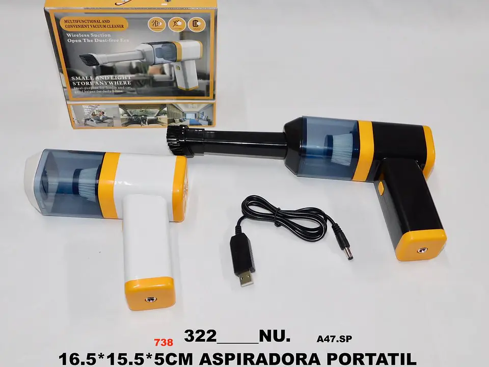 Aspiradora Portátil Inalámbrica Recargable 8