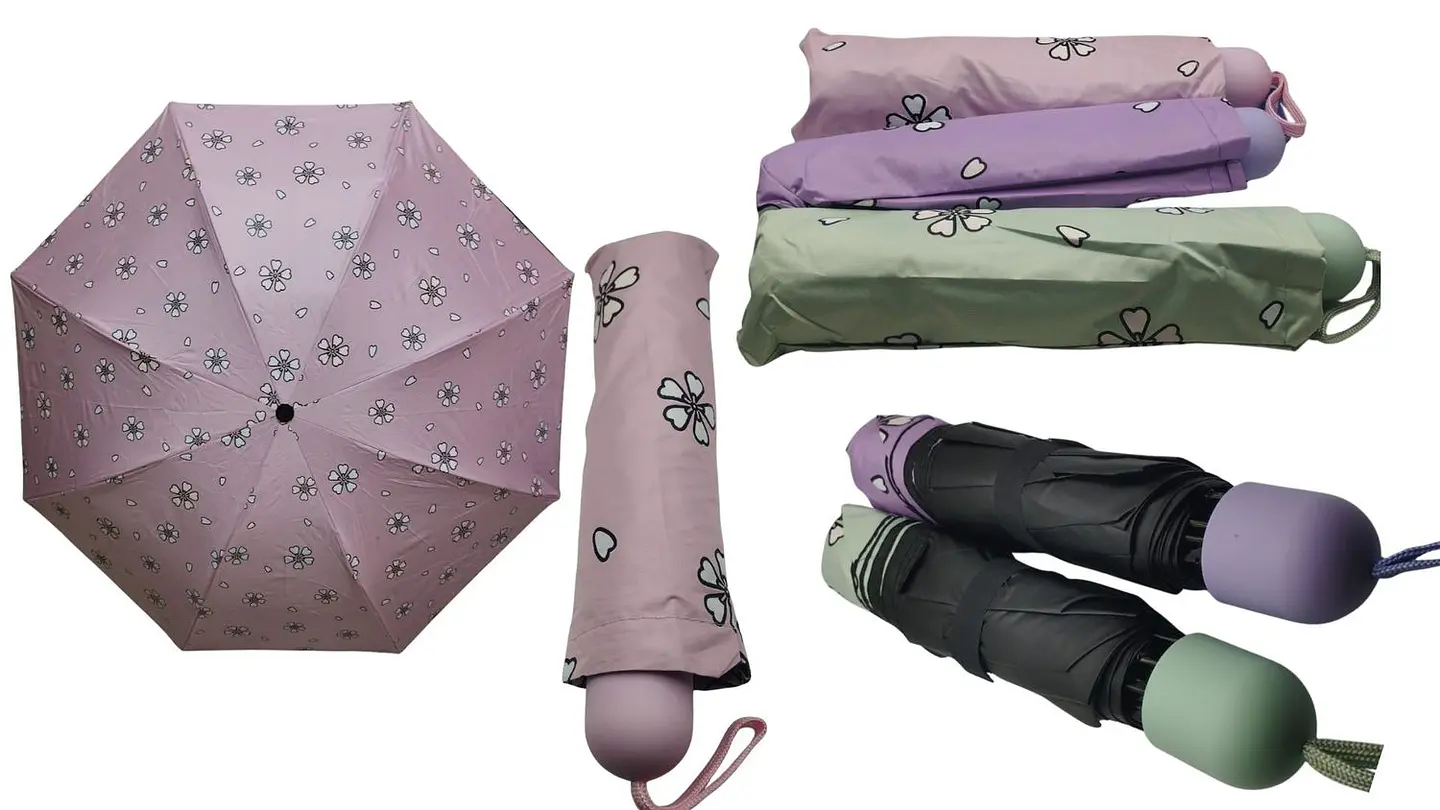 Paraguas Plegable Floral 1