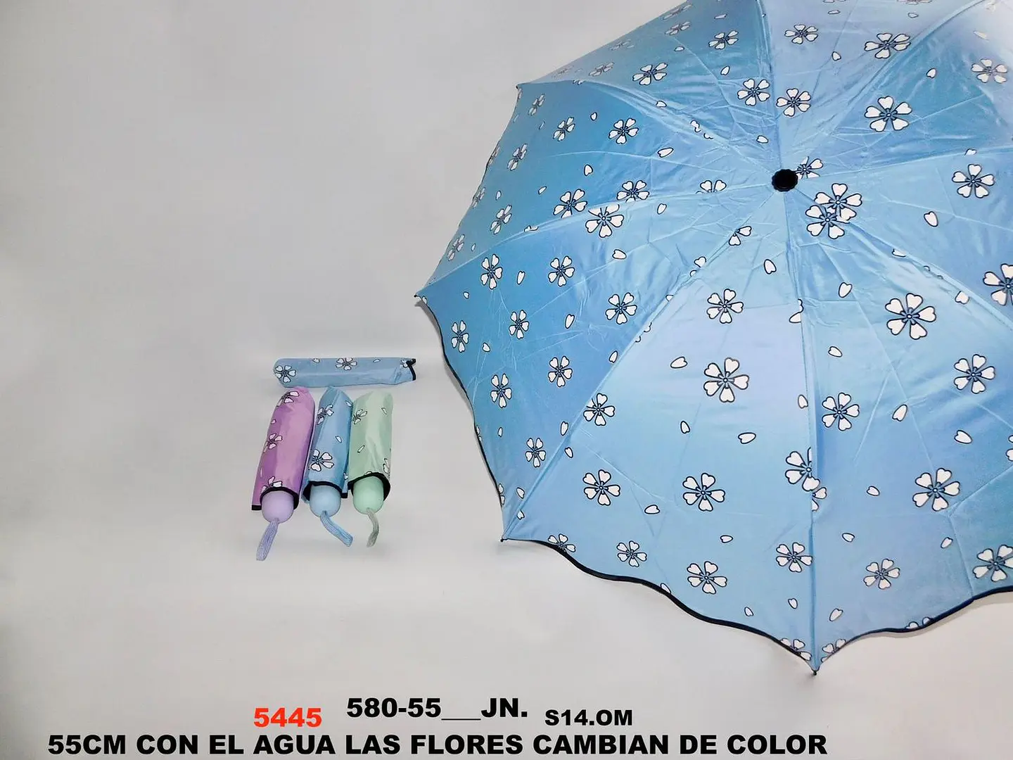 Paraguas Plegable Floral 6