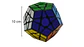 Cubo Rompecabezas Megaminx Speed Cube - Miniatura 2