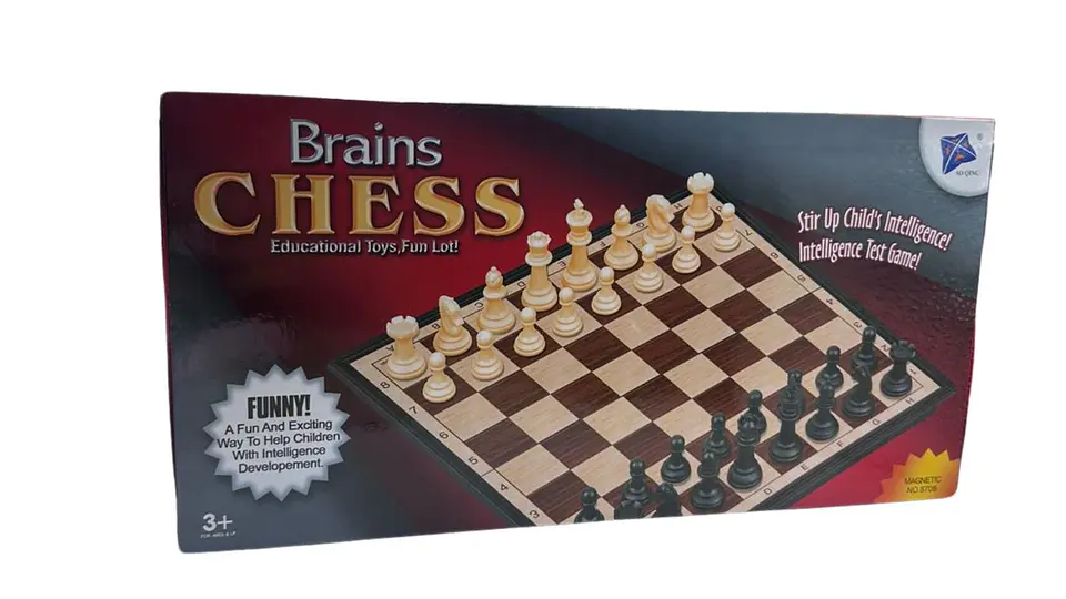 Ajedrez Grande con Fichas Magnéticas Juego de Mesa Moderno 3