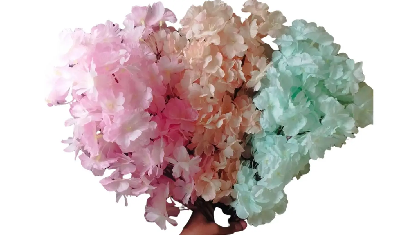 Vara Otoñal Flor artificial decorativa 5