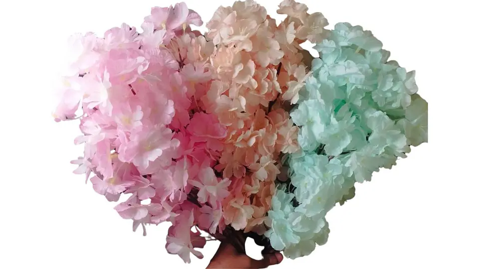 Vara Otoñal Flor artificial decorativa 5