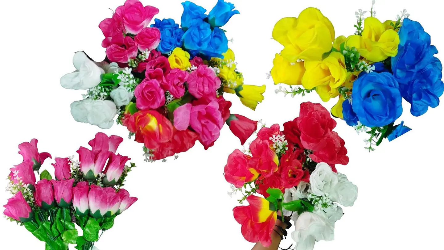 Ramo De Rosas Artificiales Económicas 1