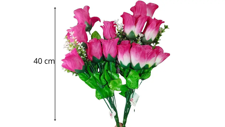 Ramo De Rosas Artificiales Económicas 3