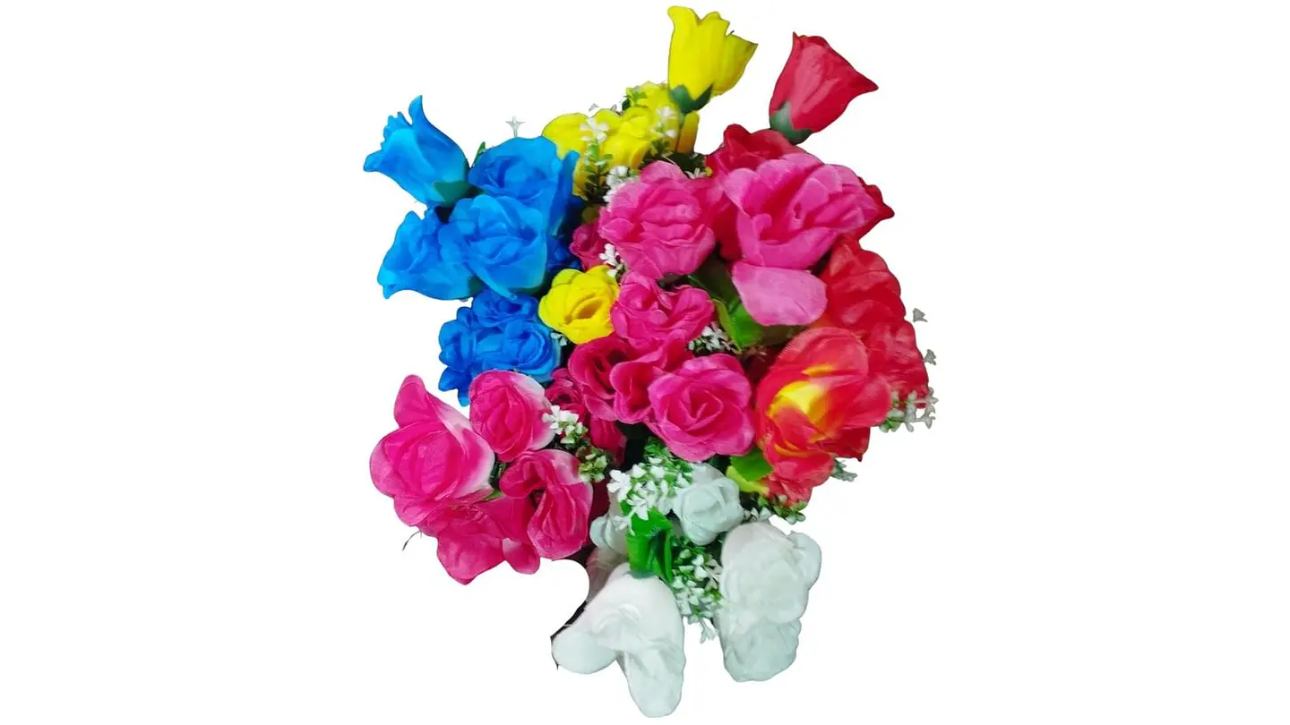 Ramo De Rosas Artificiales Económicas 5