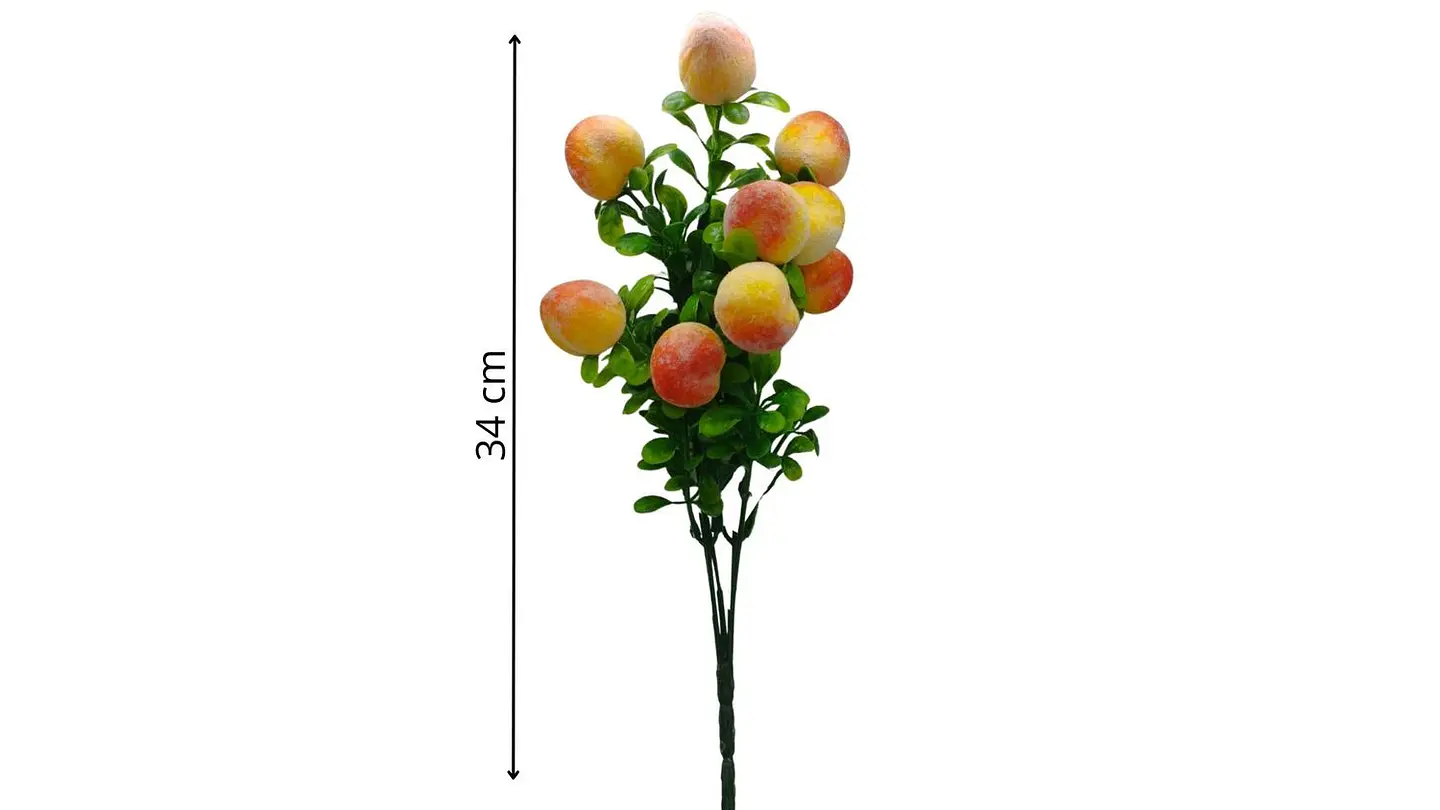 Rama Decorativa Artificial con Frutas 5