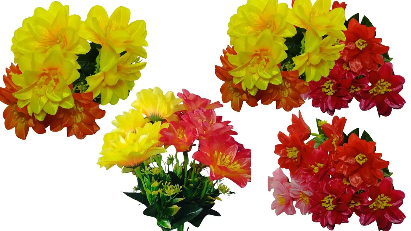 Ramo de Flores Artificiales 6 Gajos 1