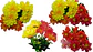 Ramo de Flores Artificiales 6 Gajos - Miniatura 1
