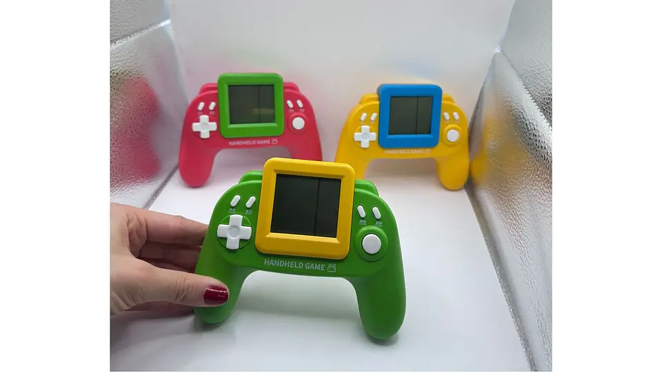 Juego Tetris Forma Control Remoto Portátil Divertido Moderno 1