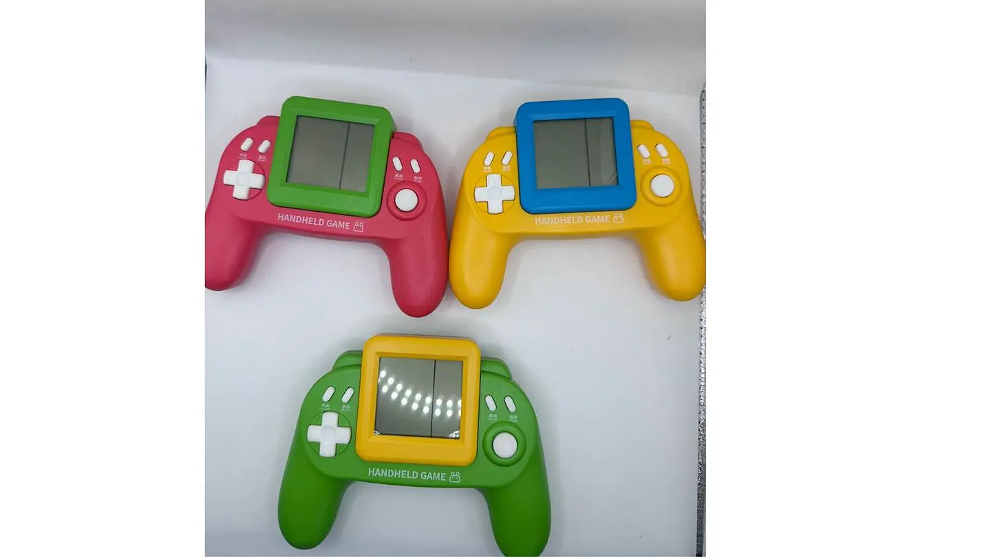 Juego Tetris Forma Control Remoto Portátil Divertido Moderno 3