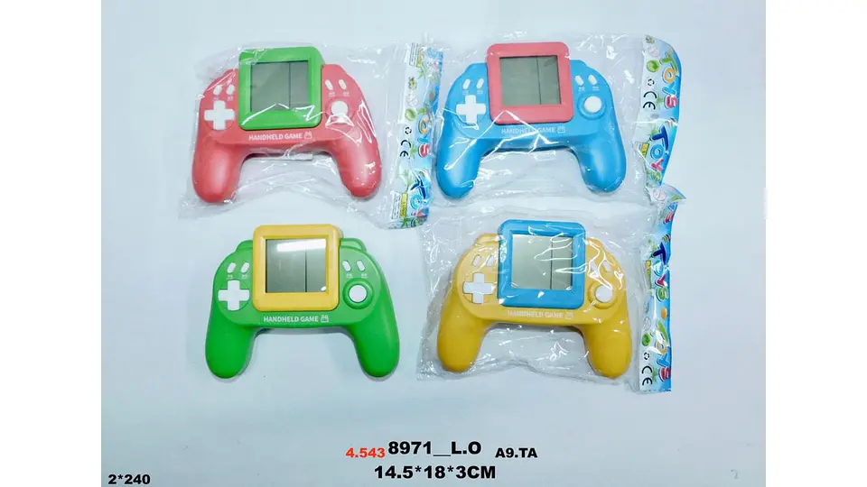 Juego Tetris Forma Control Remoto Portátil Divertido Moderno 5