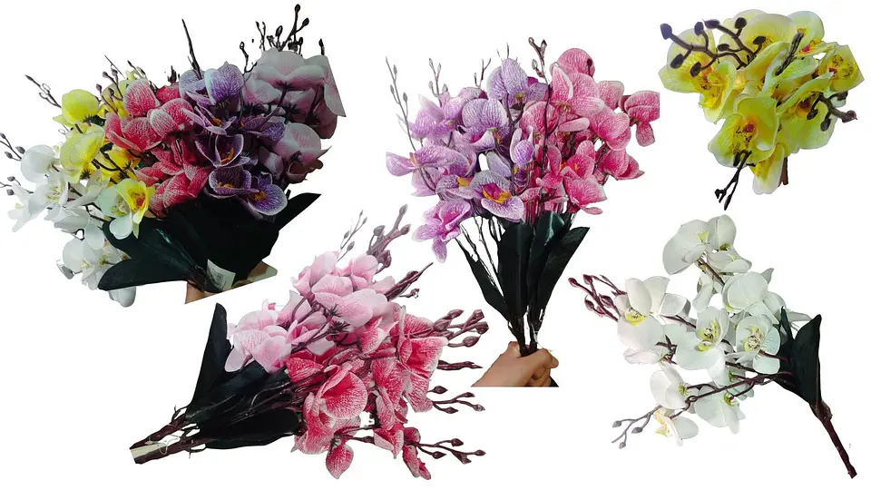 Orquídea Artificial Decorativa 1
