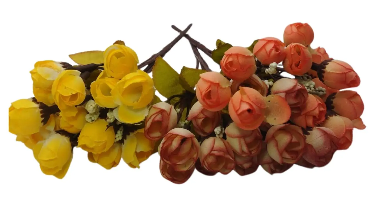 Ramo de Rosas Artificiales Decorativas 3