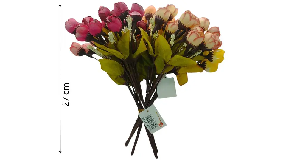 Ramo de Rosas Artificiales Decorativas 4