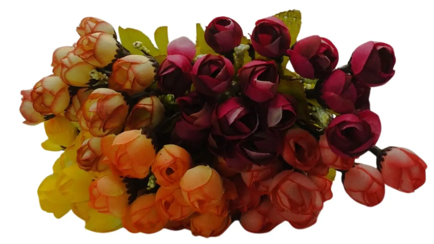 Ramo de Rosas Artificiales Decorativas 5