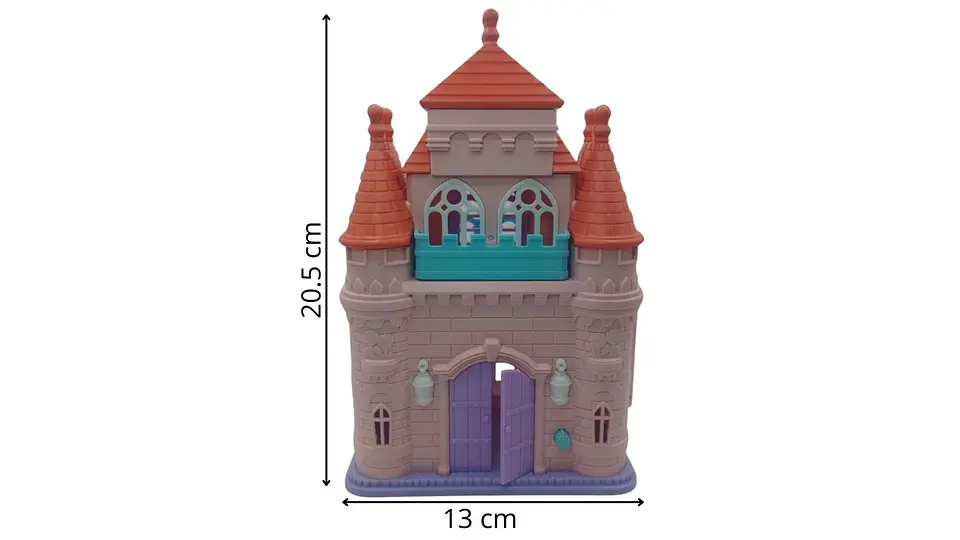 Castillo de Juguete para Niñas Casa de Princesa con Accesorios 2