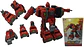 Transformable Metal Fire 6 En 1 Robot Vehículos De Bomberos - Miniatura 1