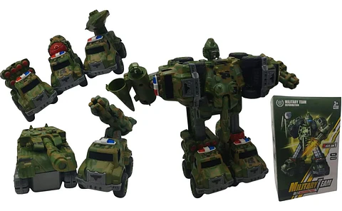 Militar Transformable en Robot