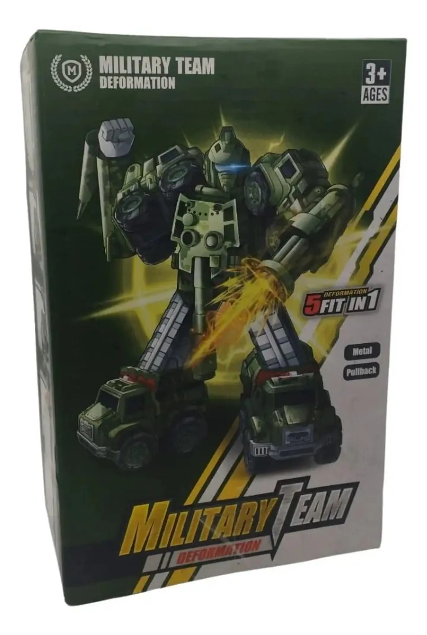 Militar Transformable en Robot 2