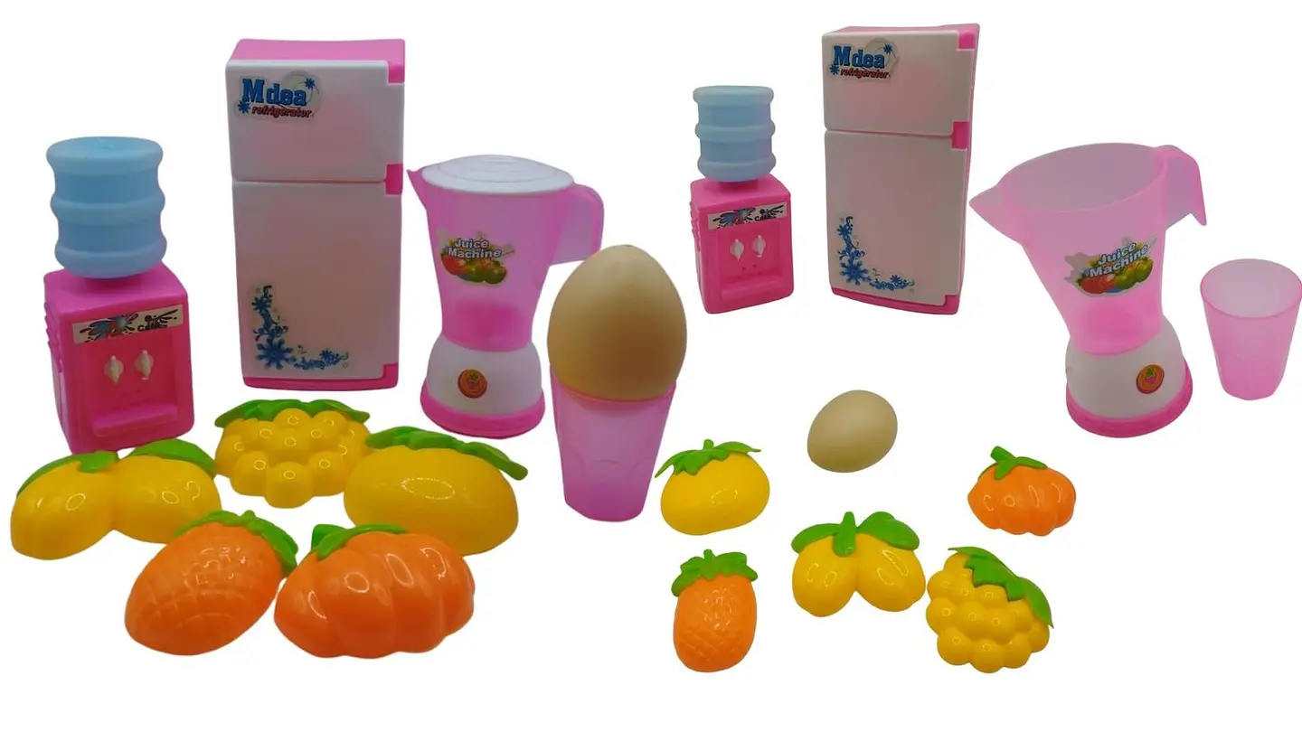 Set de Accesorios de Cocina con Frutas Juguete Educativo Cocina Infantil 1