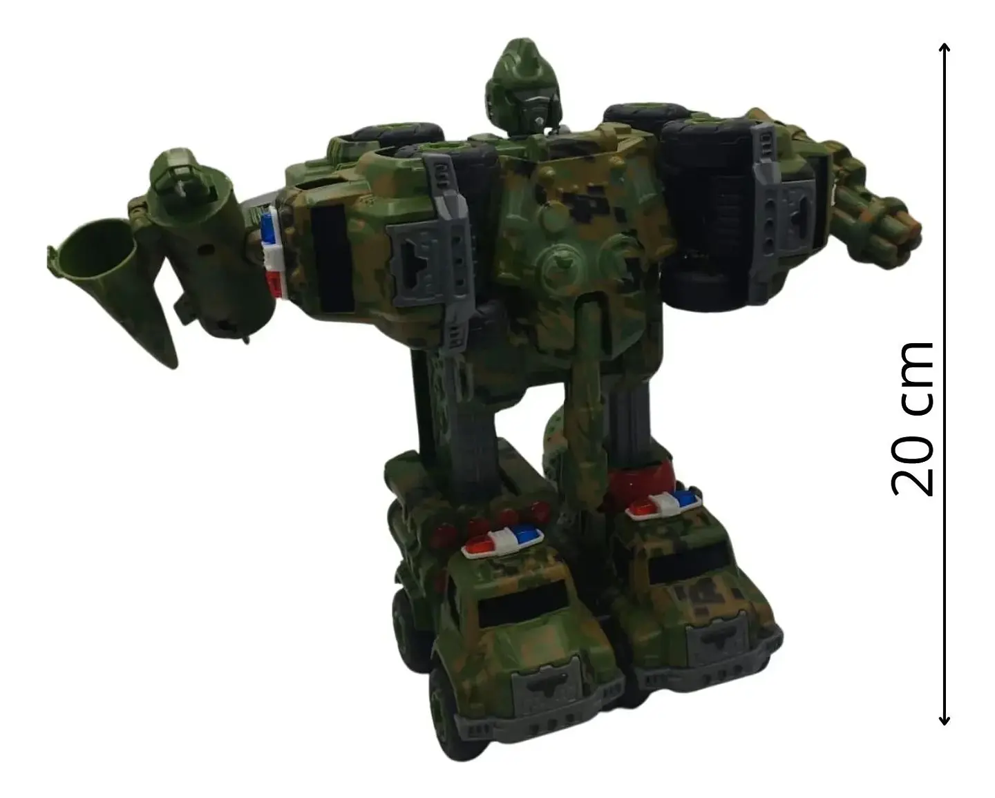 Militar Transformable en Robot 5