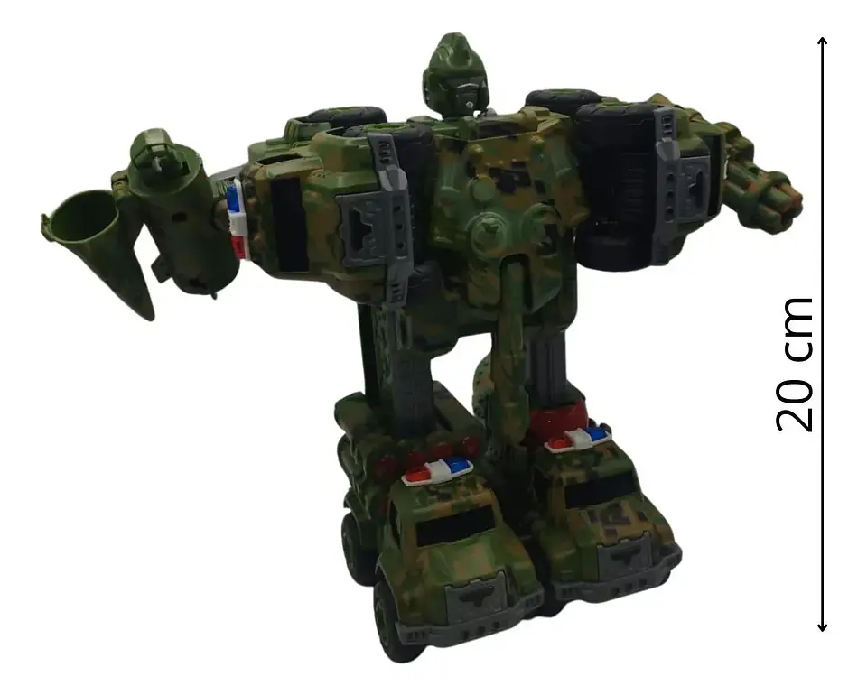 Militar Transformable en Robot 5