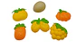 Set de Accesorios de Cocina con Frutas Juguete Educativo Cocina Infantil - Miniatura 3