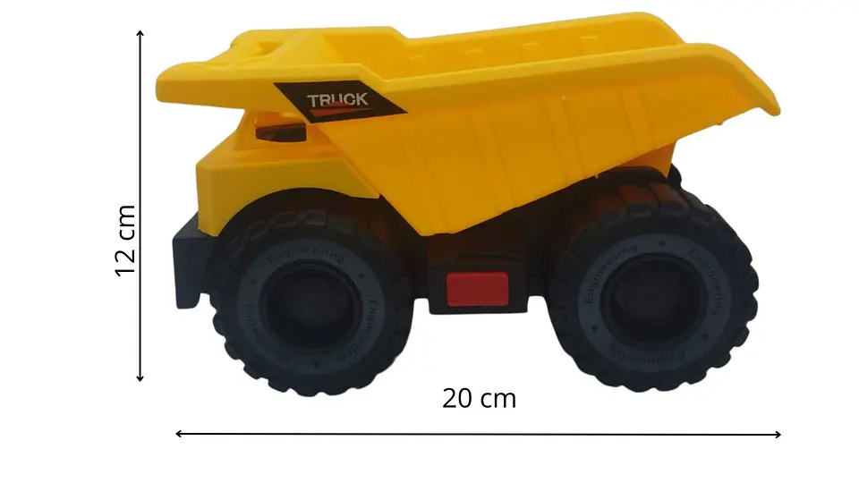 Volqueta de Juguete con Luz y Sonido Camión de Construcción para Niños 2