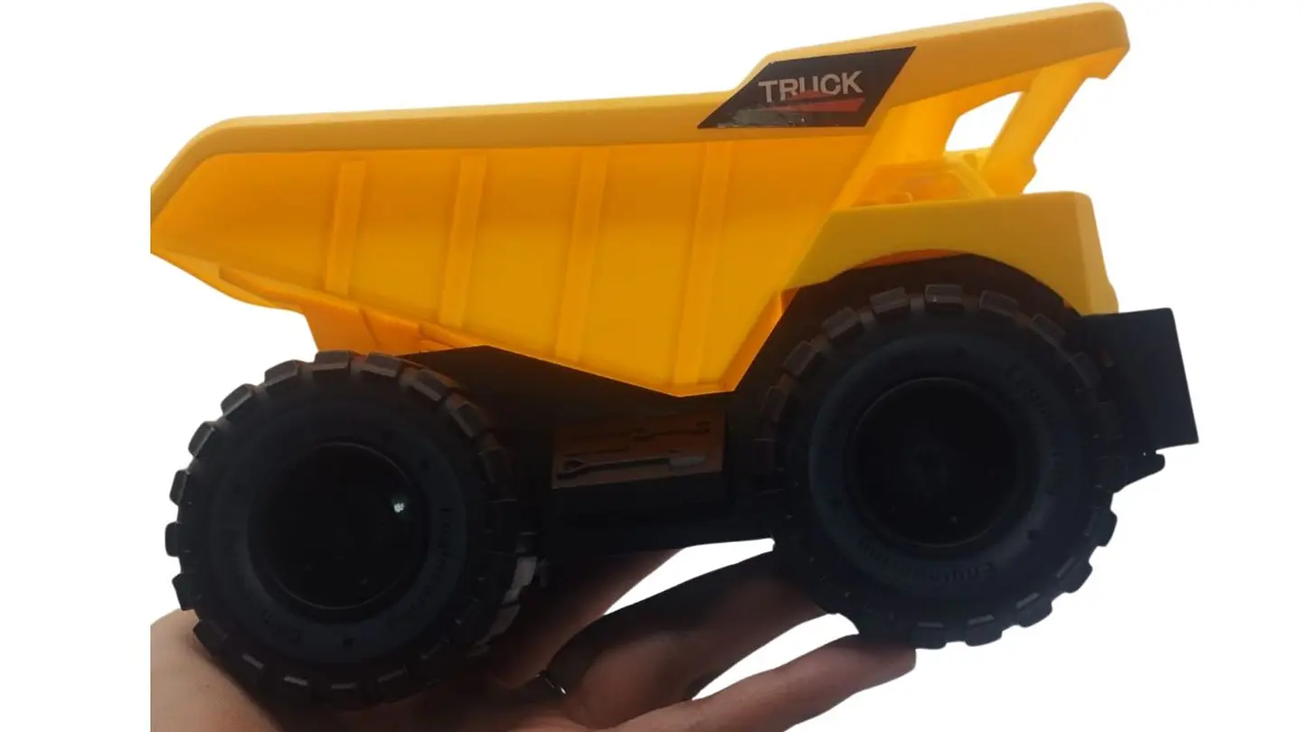 Volqueta de Juguete con Luz y Sonido Camión de Construcción para Niños 3