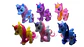 Set Pony Grande y Pony Pequeño con Estampita Juguete Niña - Miniatura 2