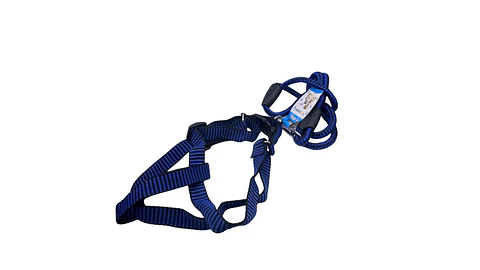 Set Correa y Arnés para Mascota 120 cm Resistente Colores