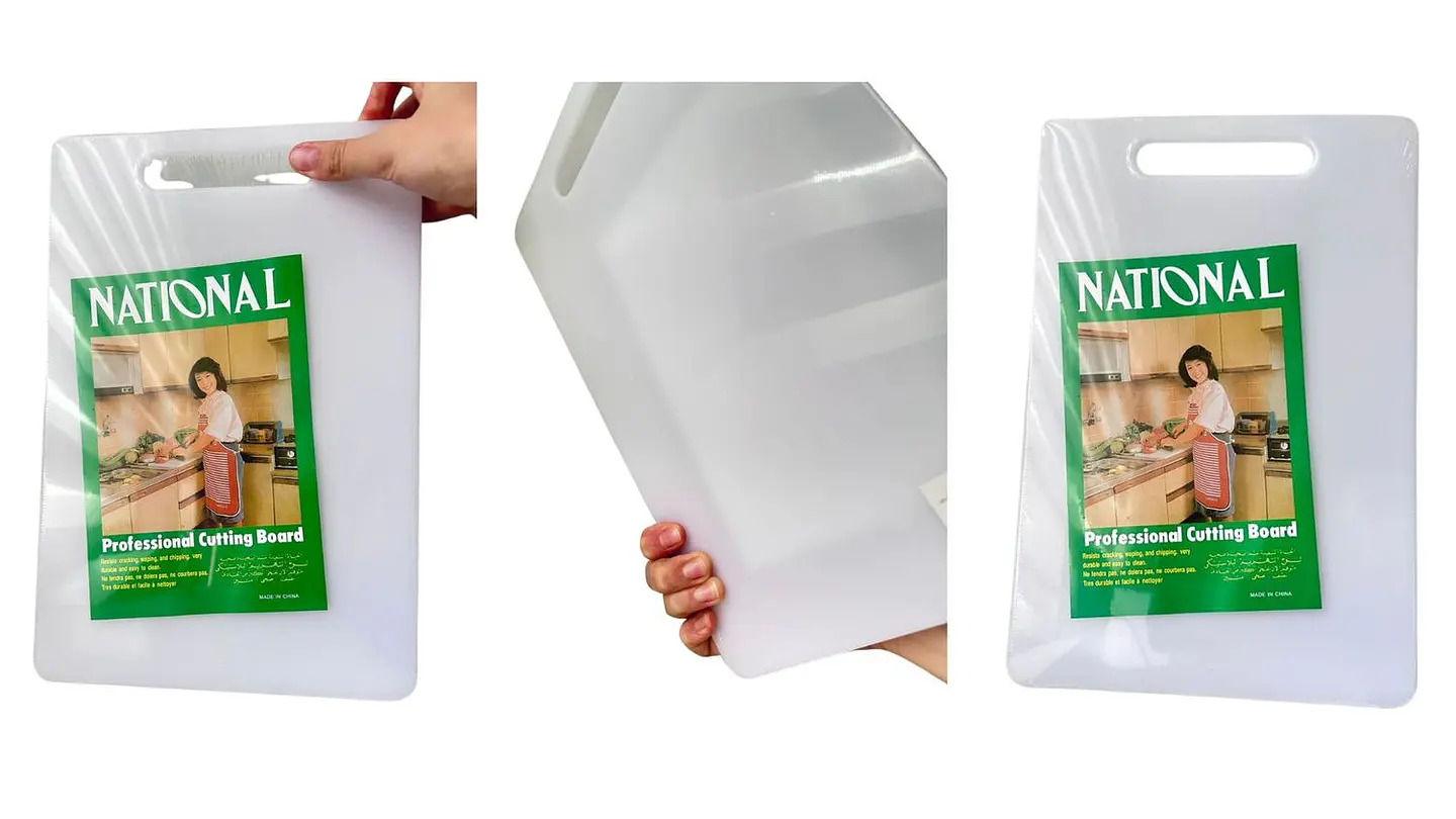 Tabla de Picar Mediana de Plástico Resistente para Cocina 1