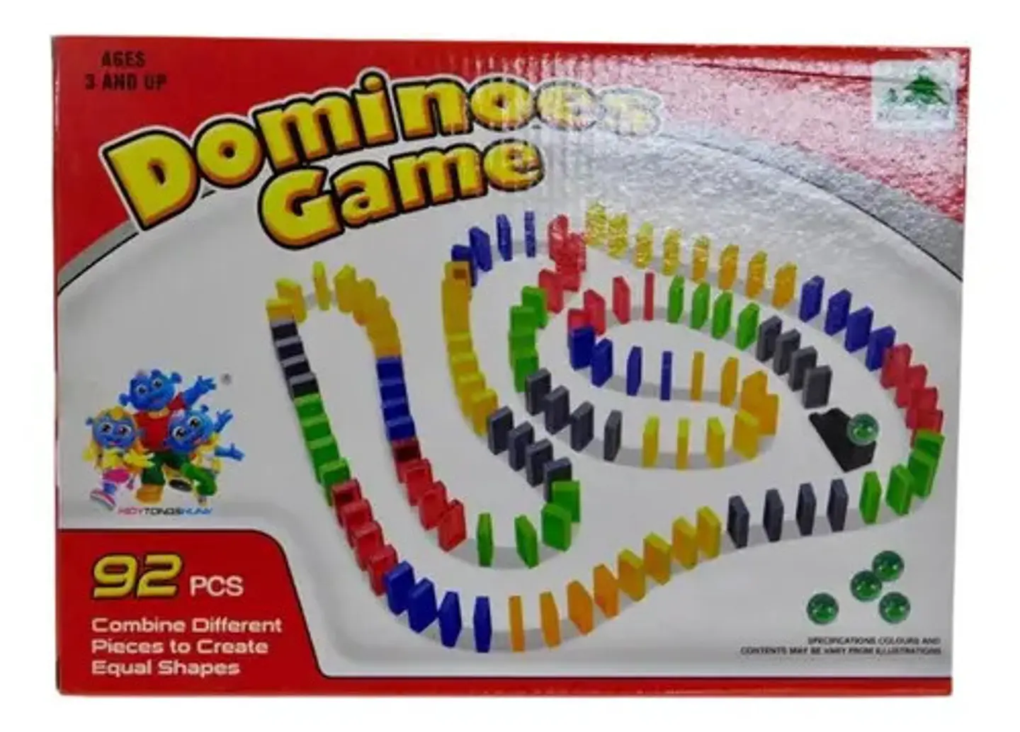 Domino Frecuencia De Colores Con Canicas  Regalo Niños 1