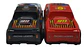 Set de Camionetas de Servicio para Niños en Bolsa  Policía, Ambulancia, Bomberos y Reparación - Miniatura 4