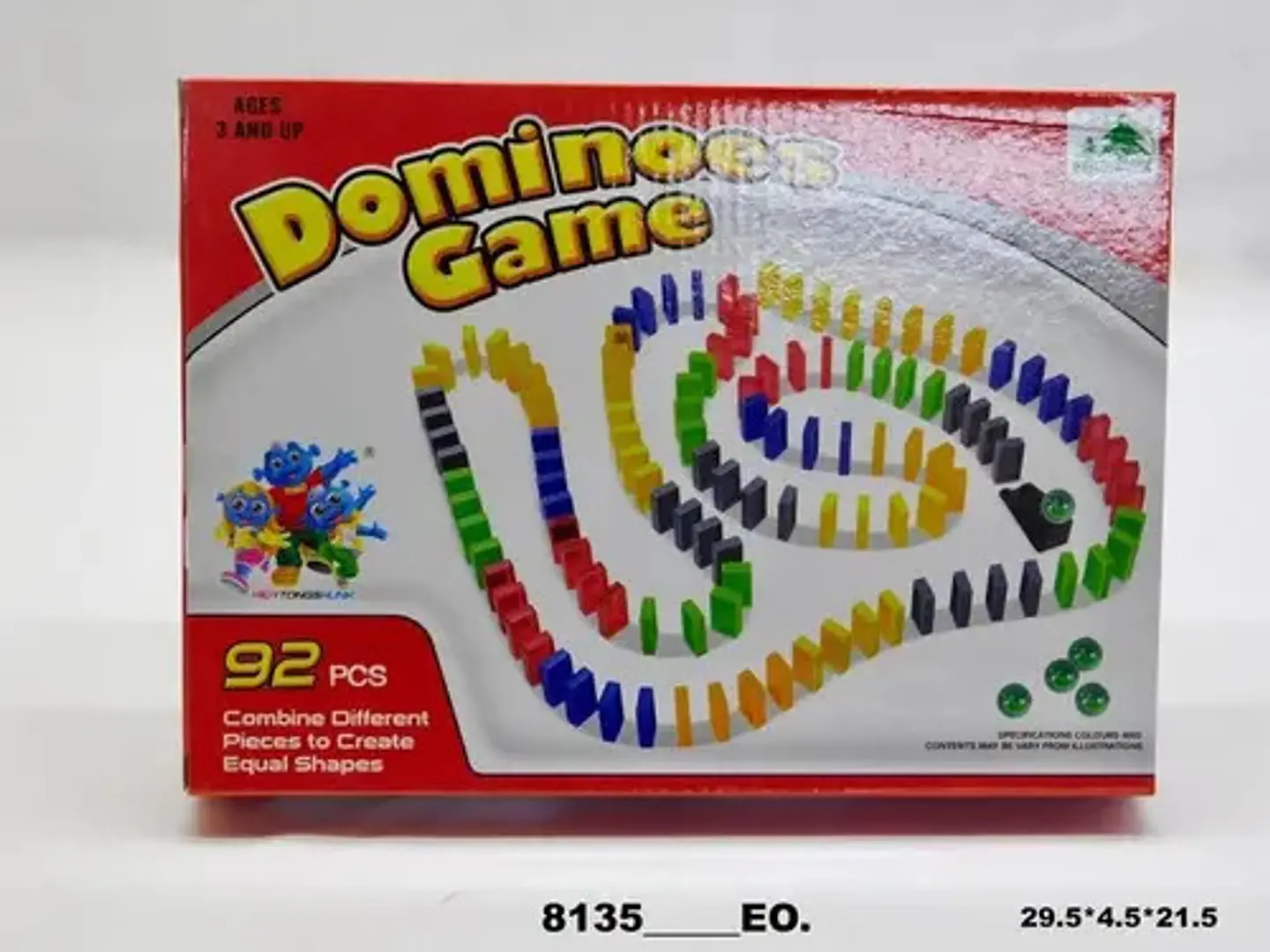 Domino Frecuencia De Colores Con Canicas  Regalo Niños 2