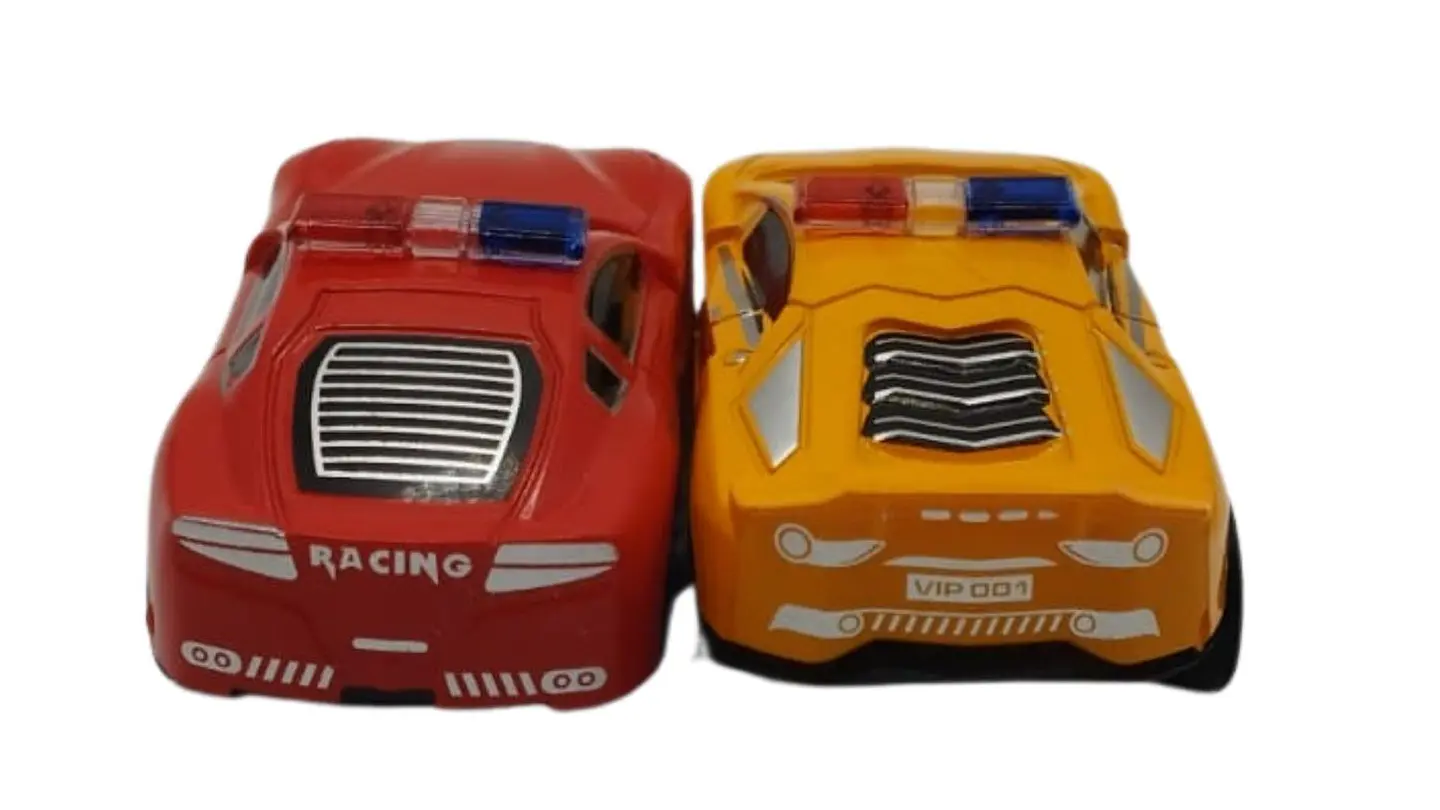 Set de 4 Carros de Policía de Juguete en Bolsa para Niños 4