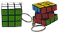 Llavero Cubo Rubik 3x3 4 cm - Miniatura 1